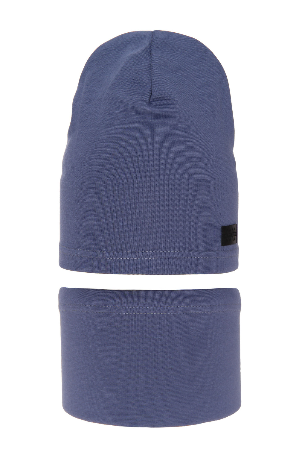 Jongens herfst/lente set muts en sjaal, blauw, katoenen, Frizi