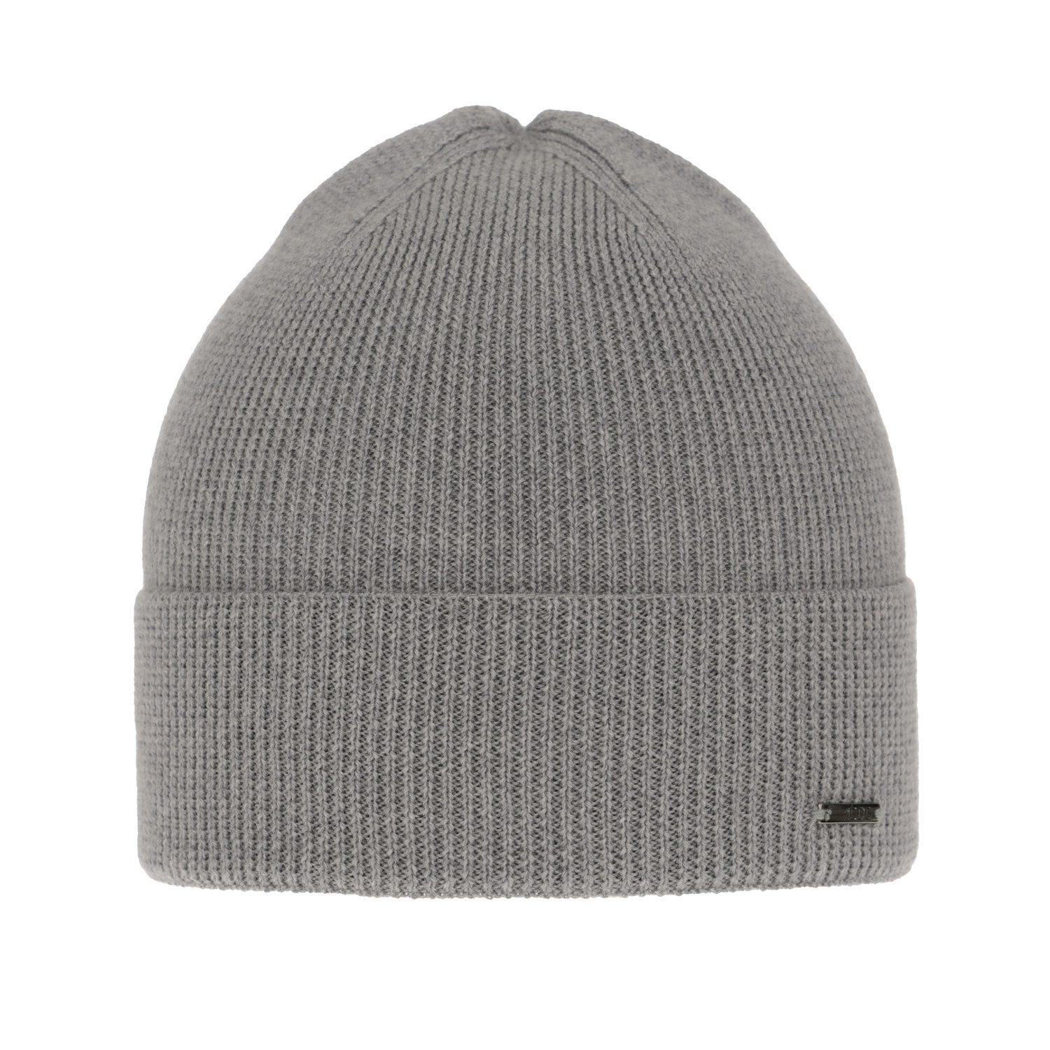 Bonnet automne/printemps homme, gris, 100% Laine Mérinos Extrafine, Memfis