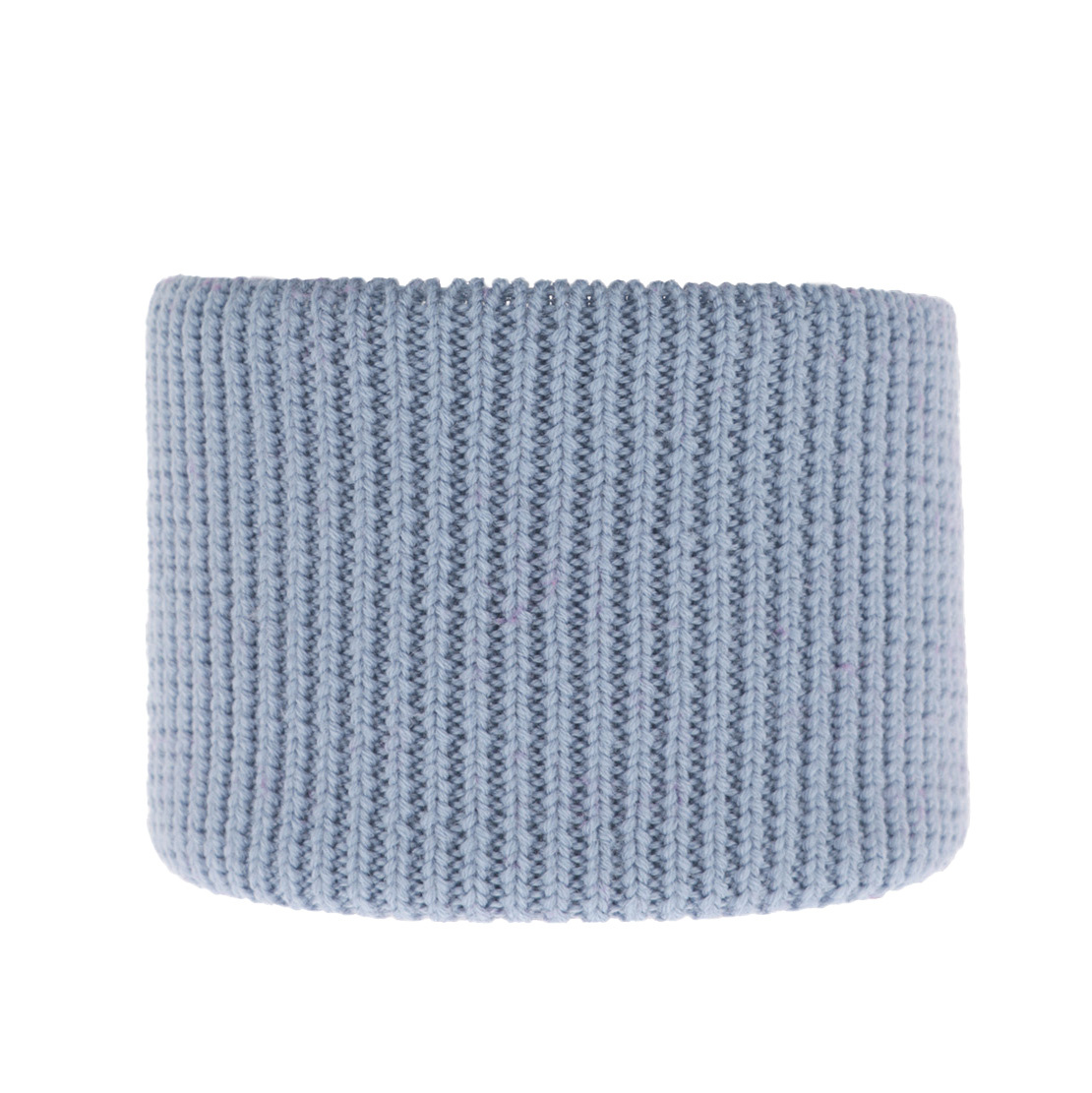 Snood d'hiver enfant, bleu clair, avec laine mérinos, Vanilla