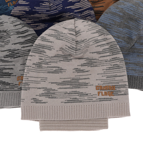 Ensemble automne/printemps garçon: bonnet et snood, met katoen, bleu marine, Carter