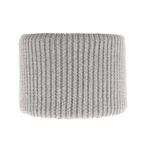 Snood d'hiver enfant, gris, avec laine mérinos, Vanilla
