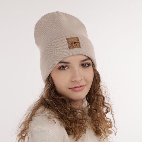 Bonnet d'hiver fille, noir, Bellona