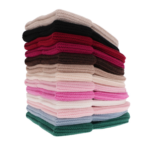 Dames wintermuts, roze, 100% Merino Wol, Isla