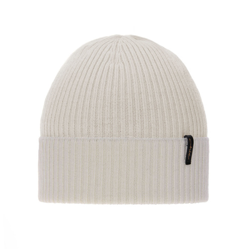 Dames wintermuts, kremowy, 100% Merino Wol, Megan