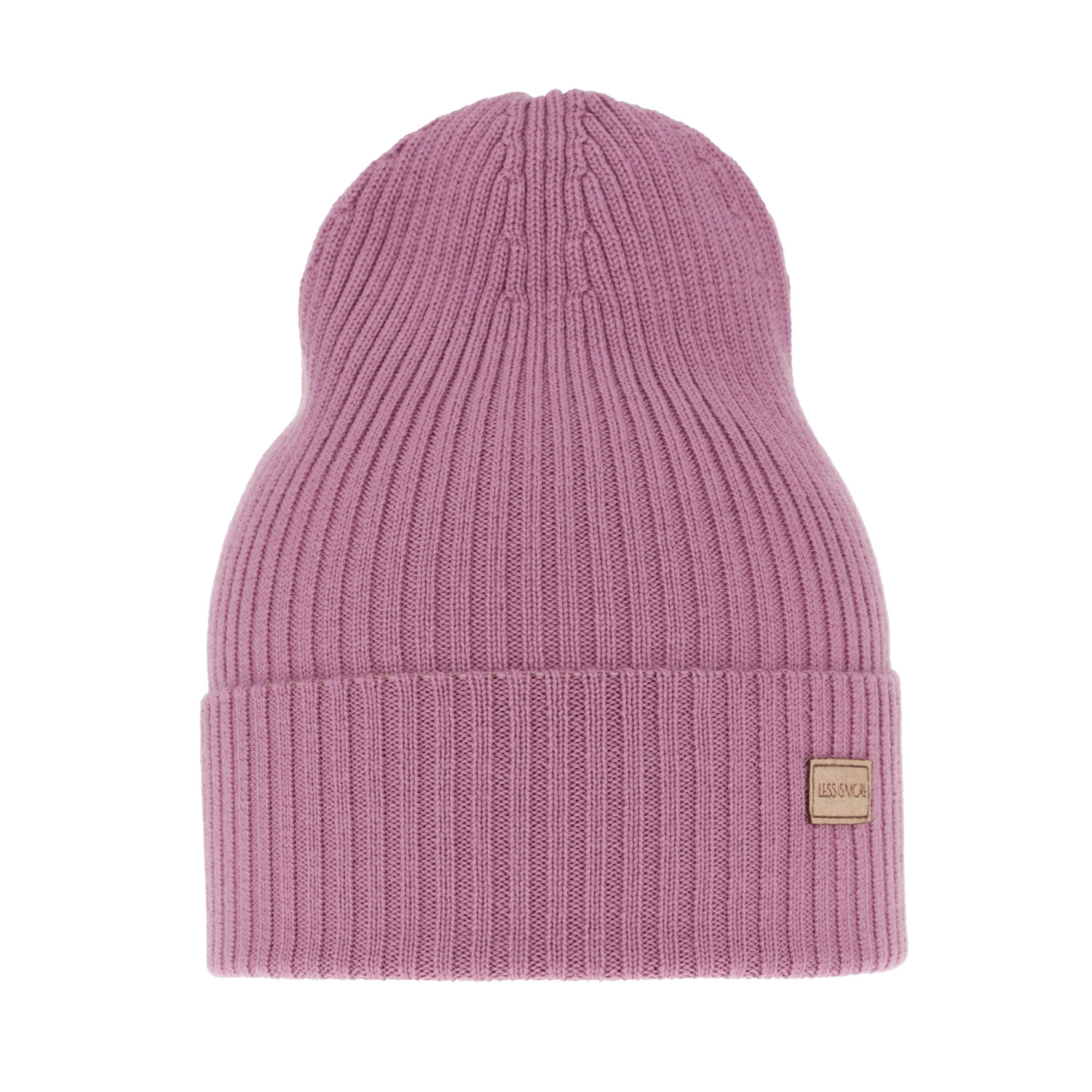 Bonnet d'hiver, printemps femme, violet, avec laine mérinos, Sophie