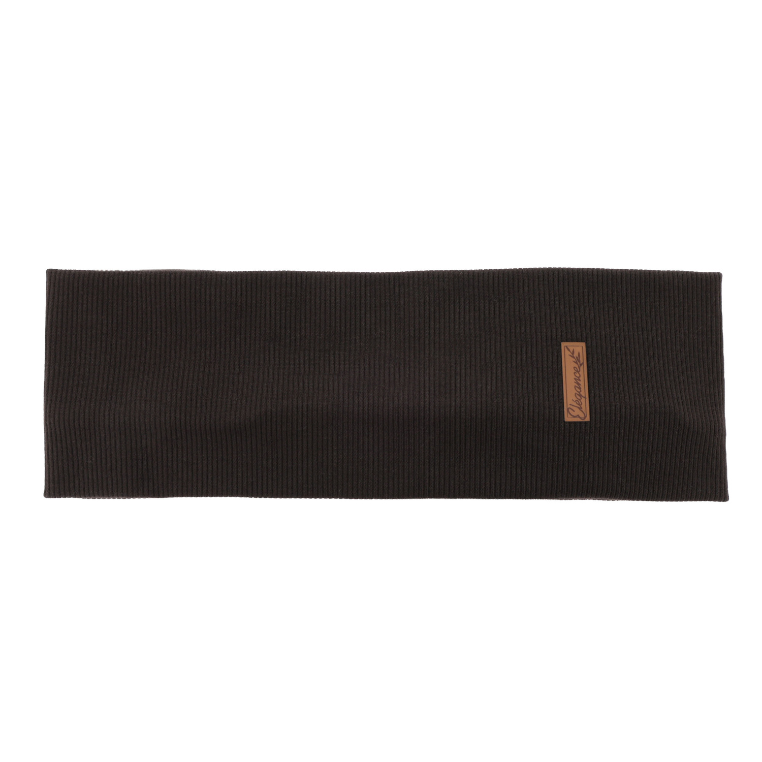 Hoofdband voor de herfst en lente, voor dames, bruin, van katoen Sharon