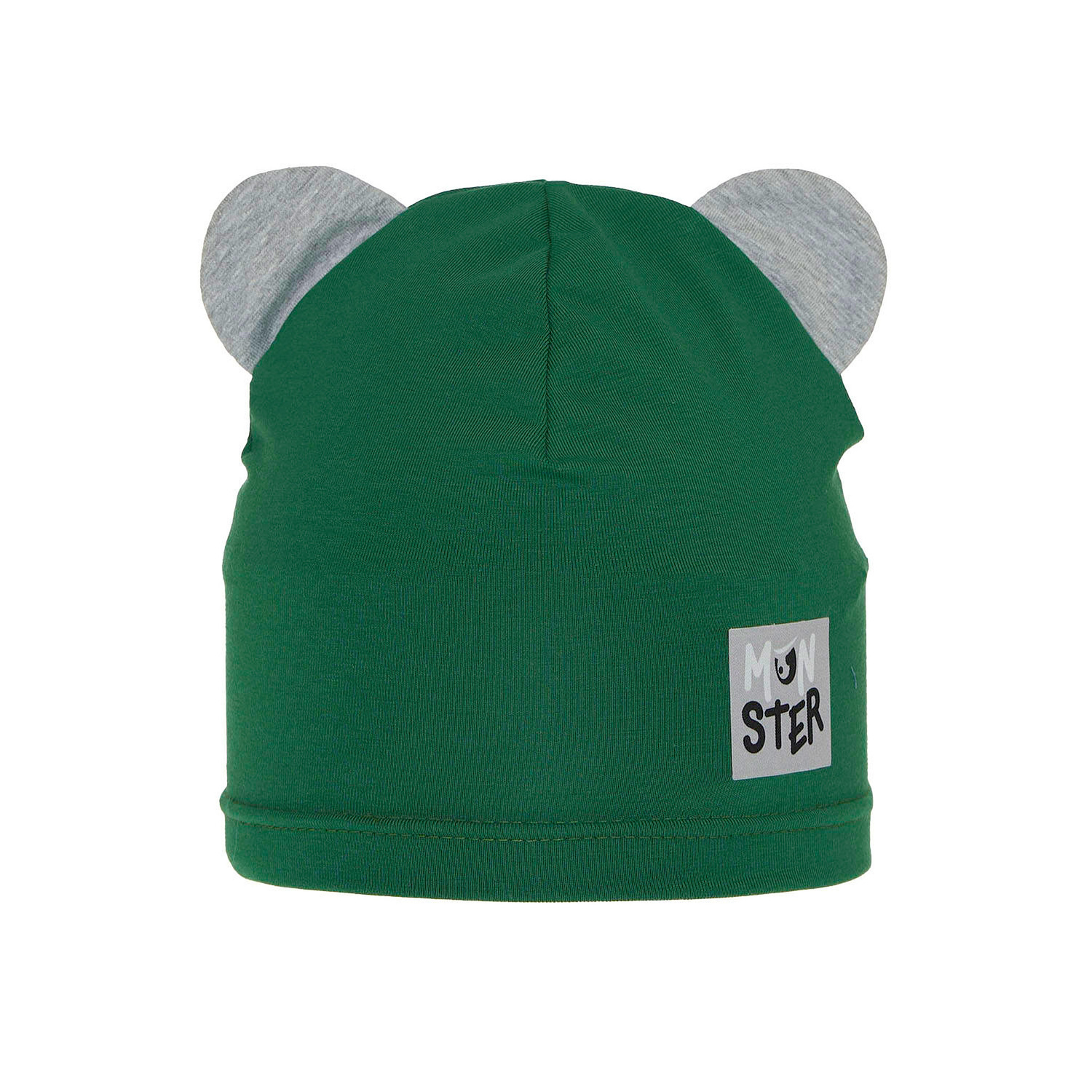 Bonnet automne/printemps garçon, vert, en coton, Jugo