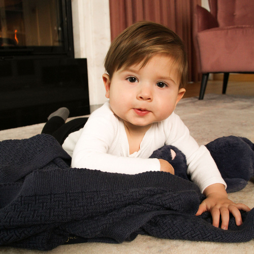 Bamboe-katoenen deken voor baby, Honey, Delicaat, Pony