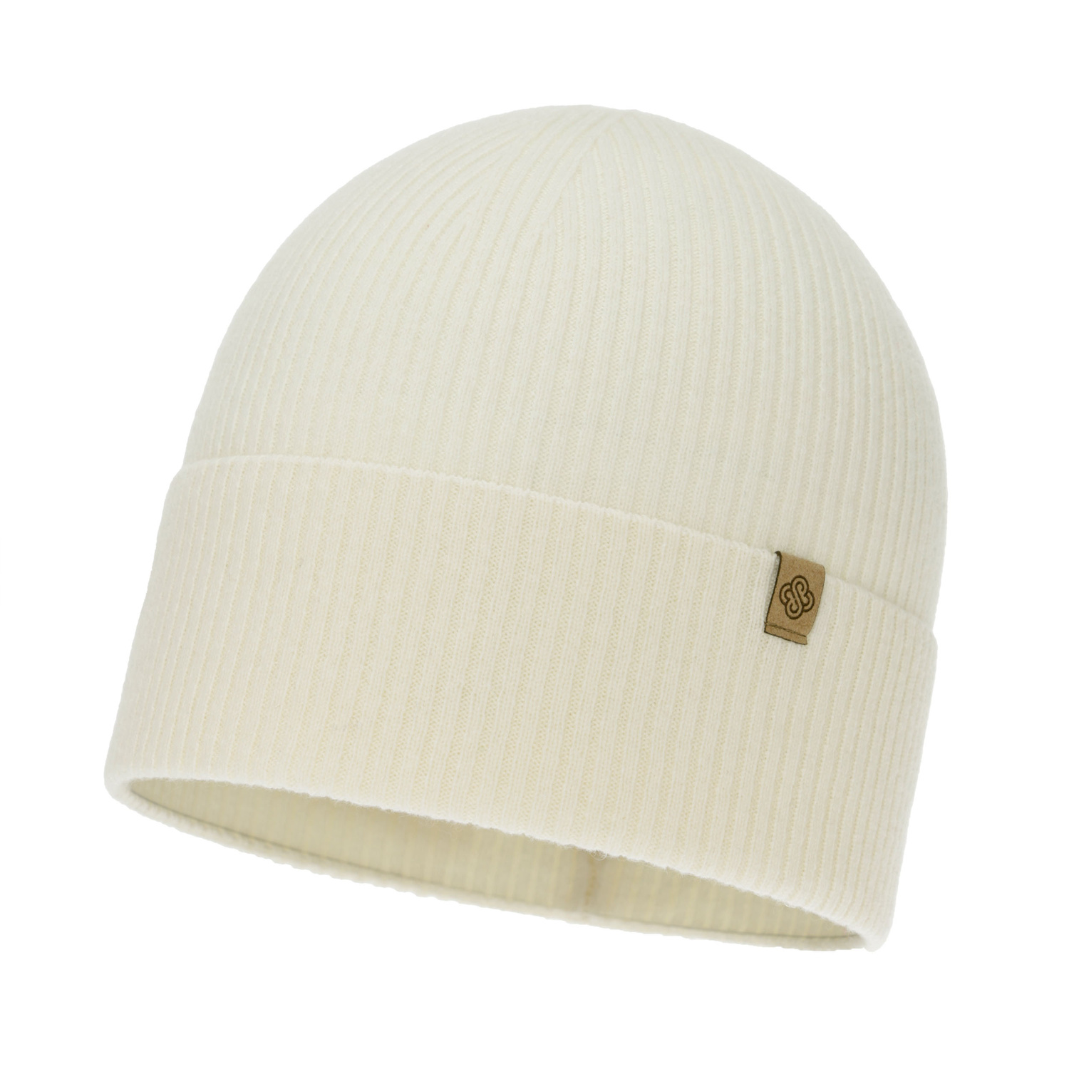 Dames herfst/lente muts, crème, met merinowol en kasjmier, Alineta