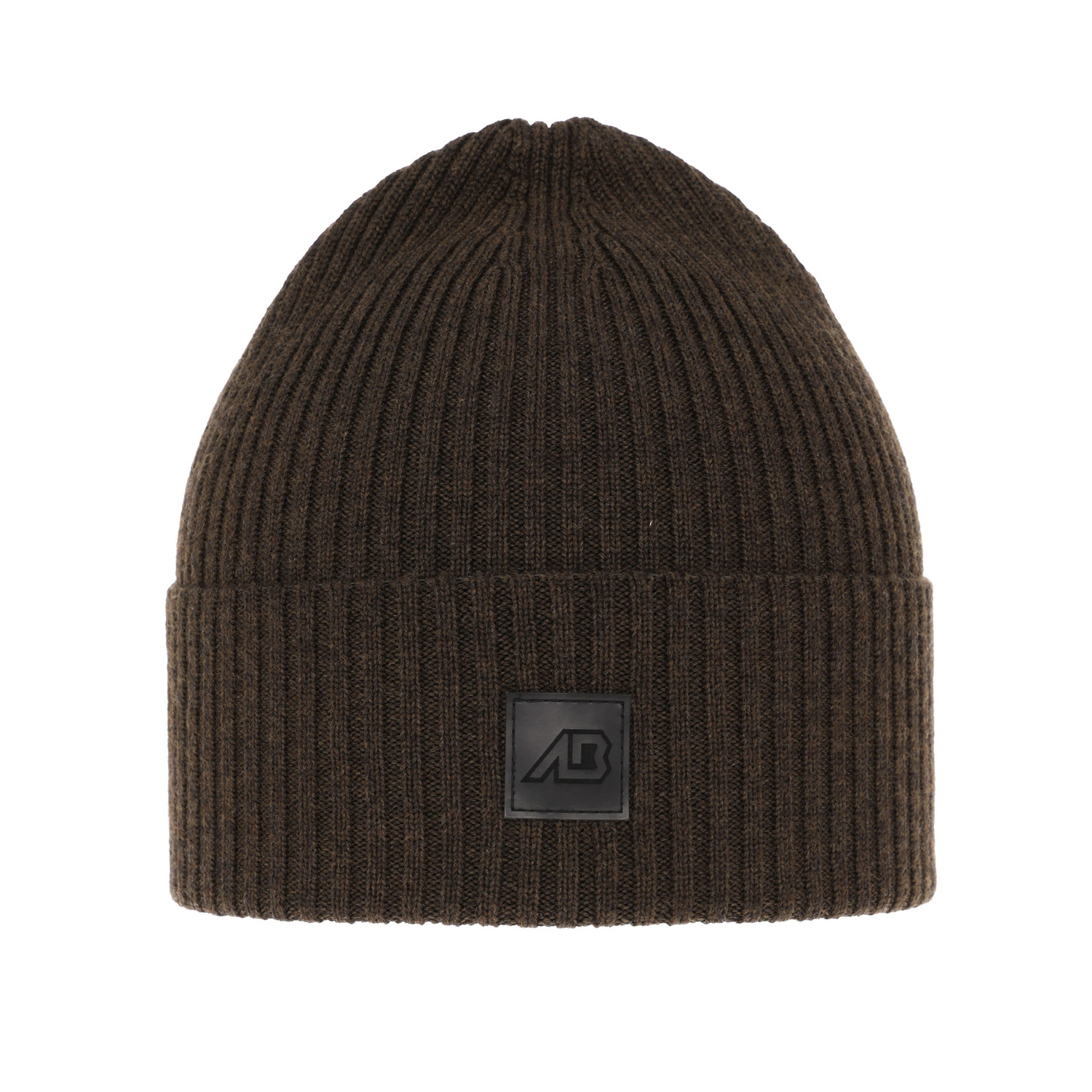 Bonnet d'hiver homme, brun, avec laine mérinos, Matias