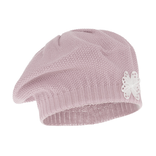 Bonnet automne/printemps fille, lilas, Costanza