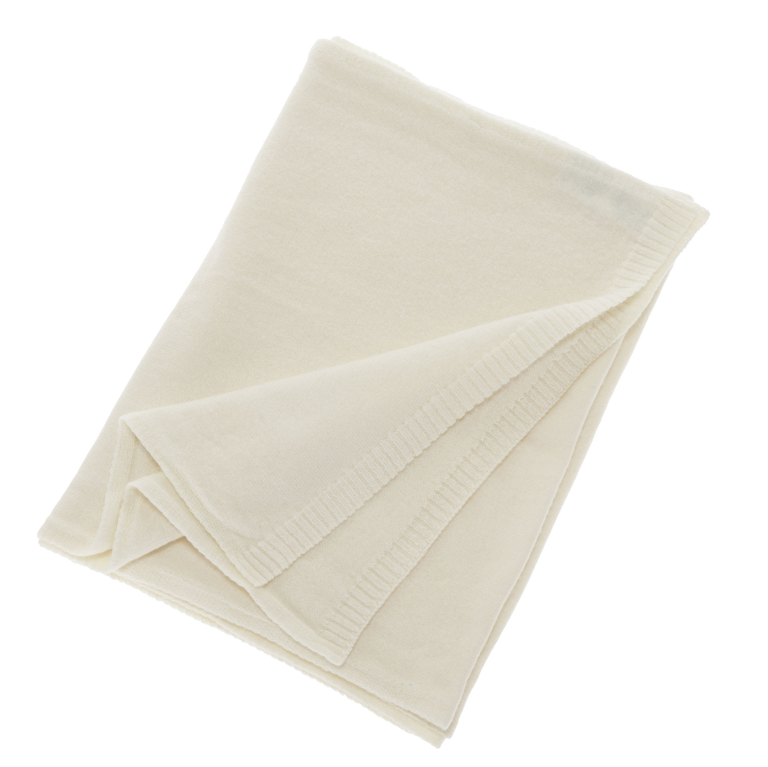 Dames wintersjaal, cremekleurig, merinowol met kasjmier, Irenia