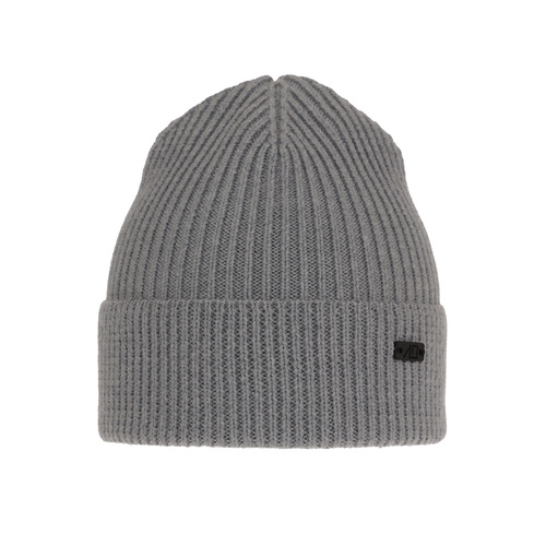 Bonnet d'hiver homme, gris, 100% Laine Mérinos Extrafine, Owen