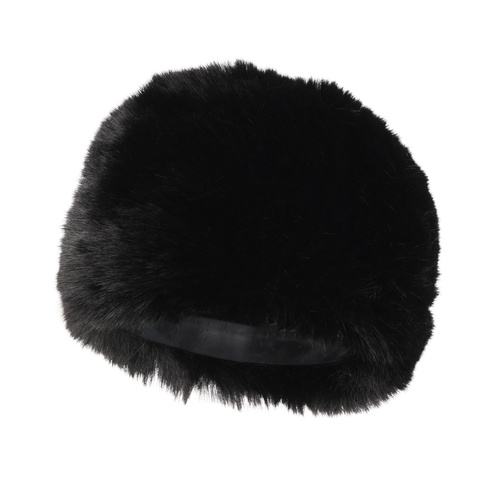 Bonnet d'hiver femme, noir, doublé de coton, Holly