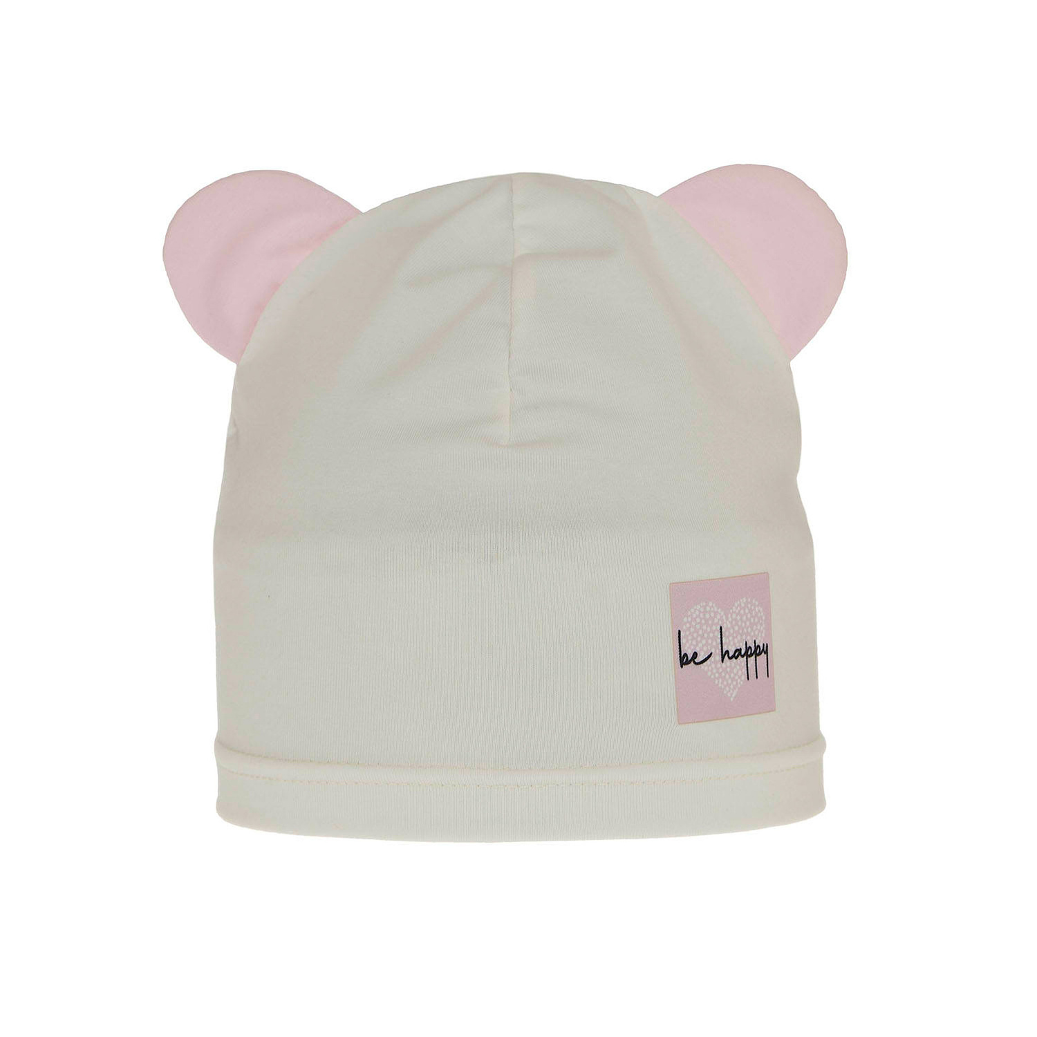 Bonnet automne/printemps fille, crème, coton, Joga