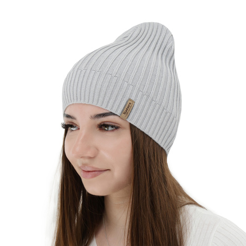 Dames, met katoen, witte muts voor lente en herfst, Mirona