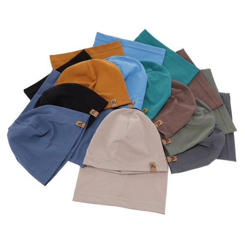 Ensemble automne/printemps garçon: bonnet et snood, gris, Griffin