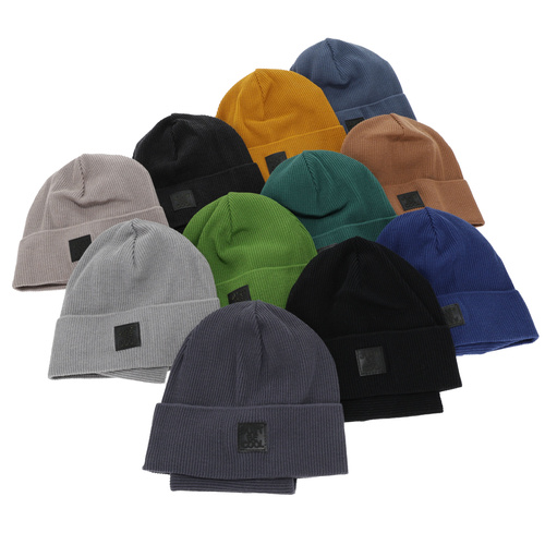 Jongens herfst/lente set: muts en buissjaal, met katoen, camel, Jonas