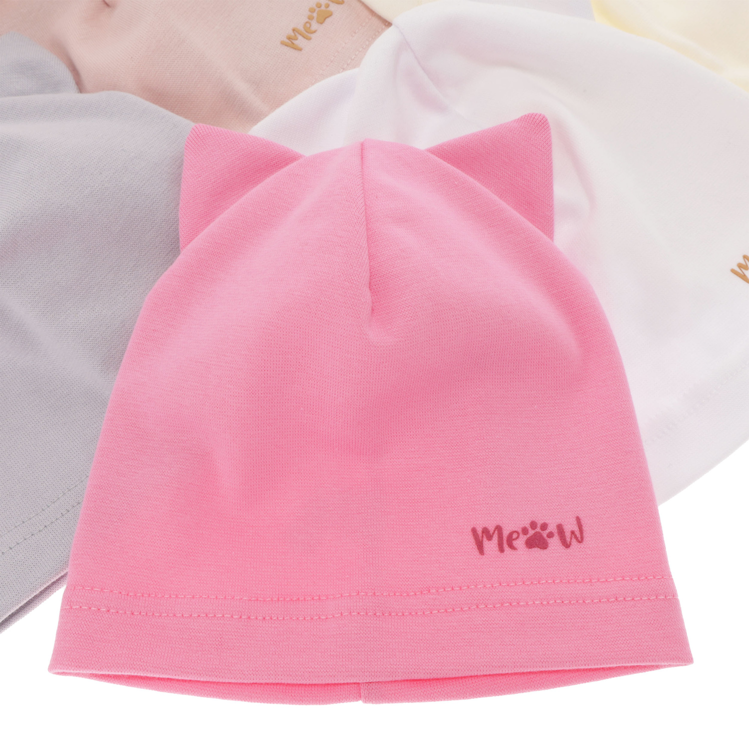 Bonnet automne/printemps fille, rosé, Jaspera