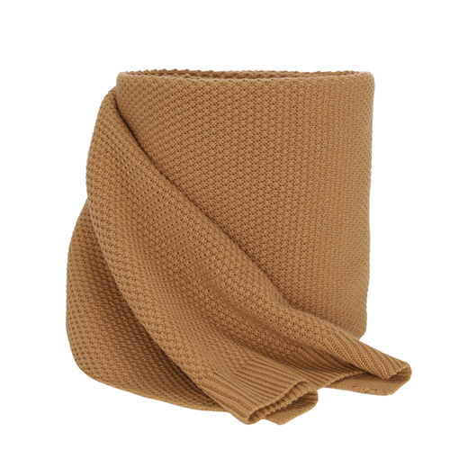 Écharpe d'hiver femme, camel, Agora