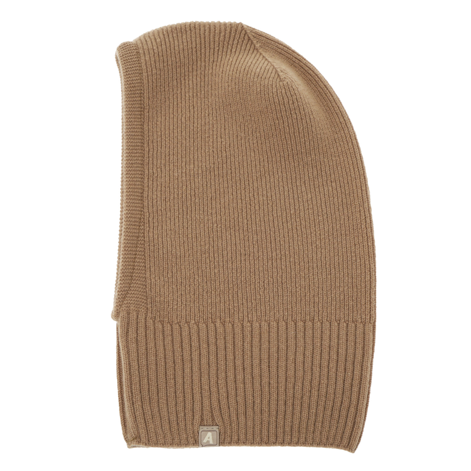 Jongens herfst/winter bivakmuts, camel, met merinowol en kasjmier, Zoldo