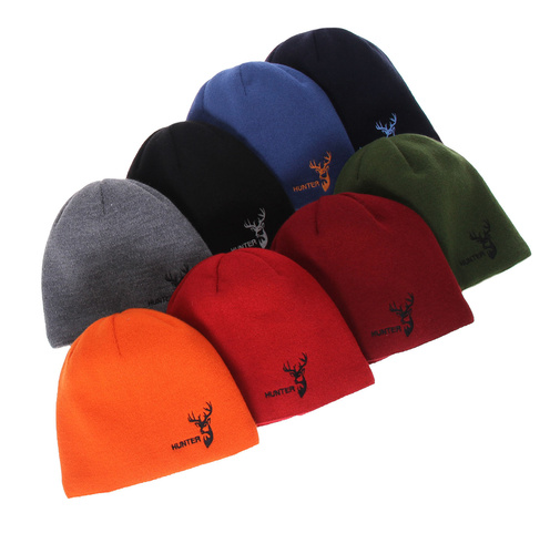 Heren wintermuts, Oranje, Jachtmuts, Hunter