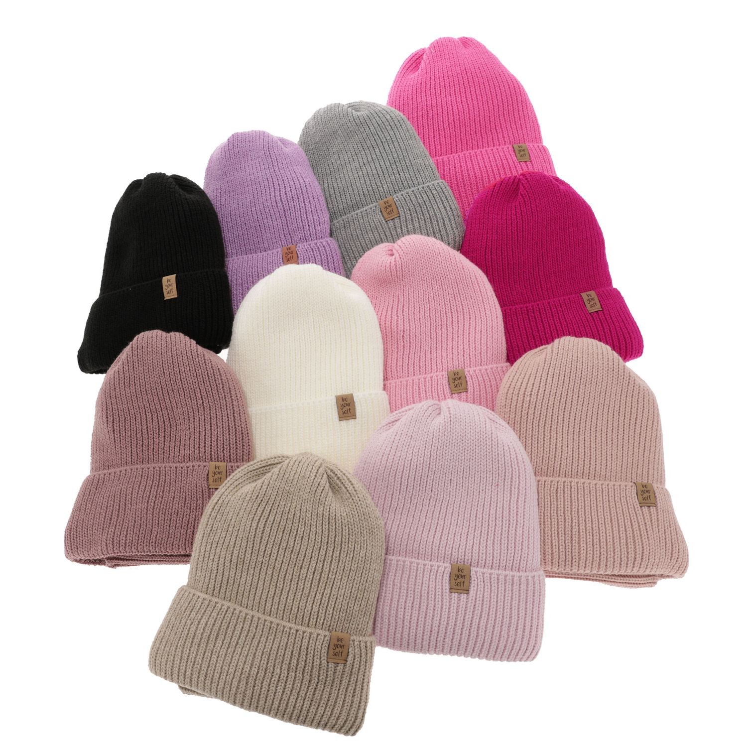 Ensemble d'hiver fille: bonnet et snood, rose, Edera