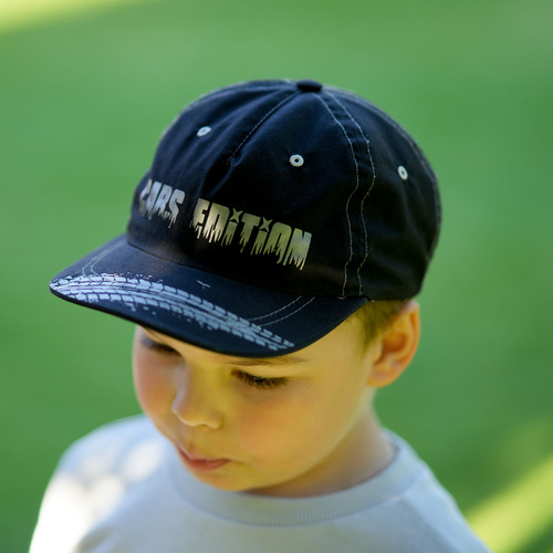 Jongens baseballpet, herfst/lente, blauw, katoenen, Cars Edition