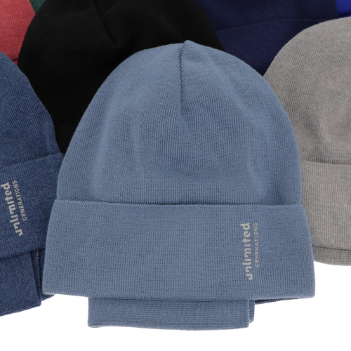 Ensemble automne/printemps garçon: bonnet et snood, met katoen, bleu clair, Timothe