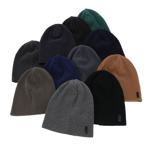 Heren winter/herfst/lente muts, zwart, Salten