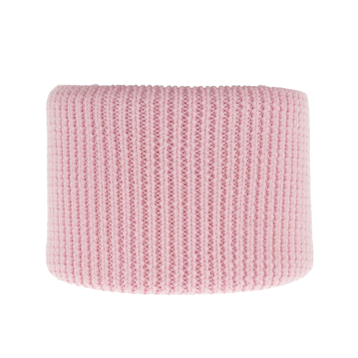 Snood d'hiver enfant, rose, 100% Laine Mérinos Extrafine, Vanilla