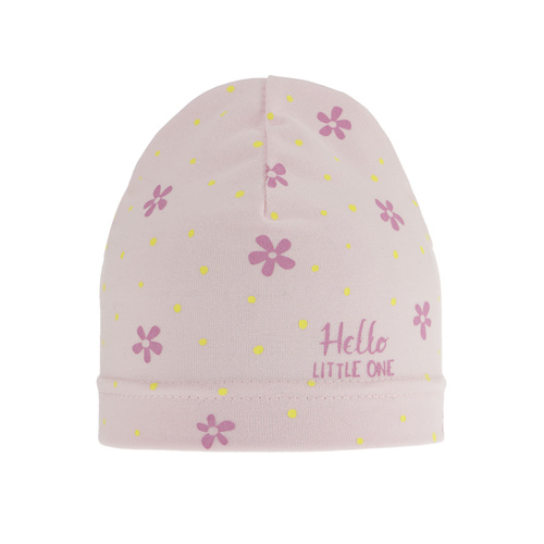 Bonnet automne/printemps fille, rose, Nila
