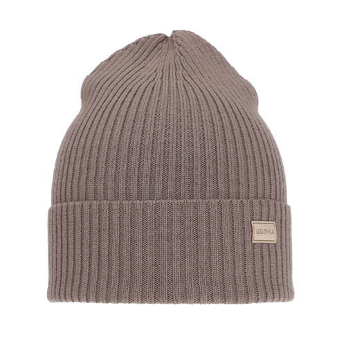 Dames wintermuts, lente, beige, 100% Merino Wol, Sophie