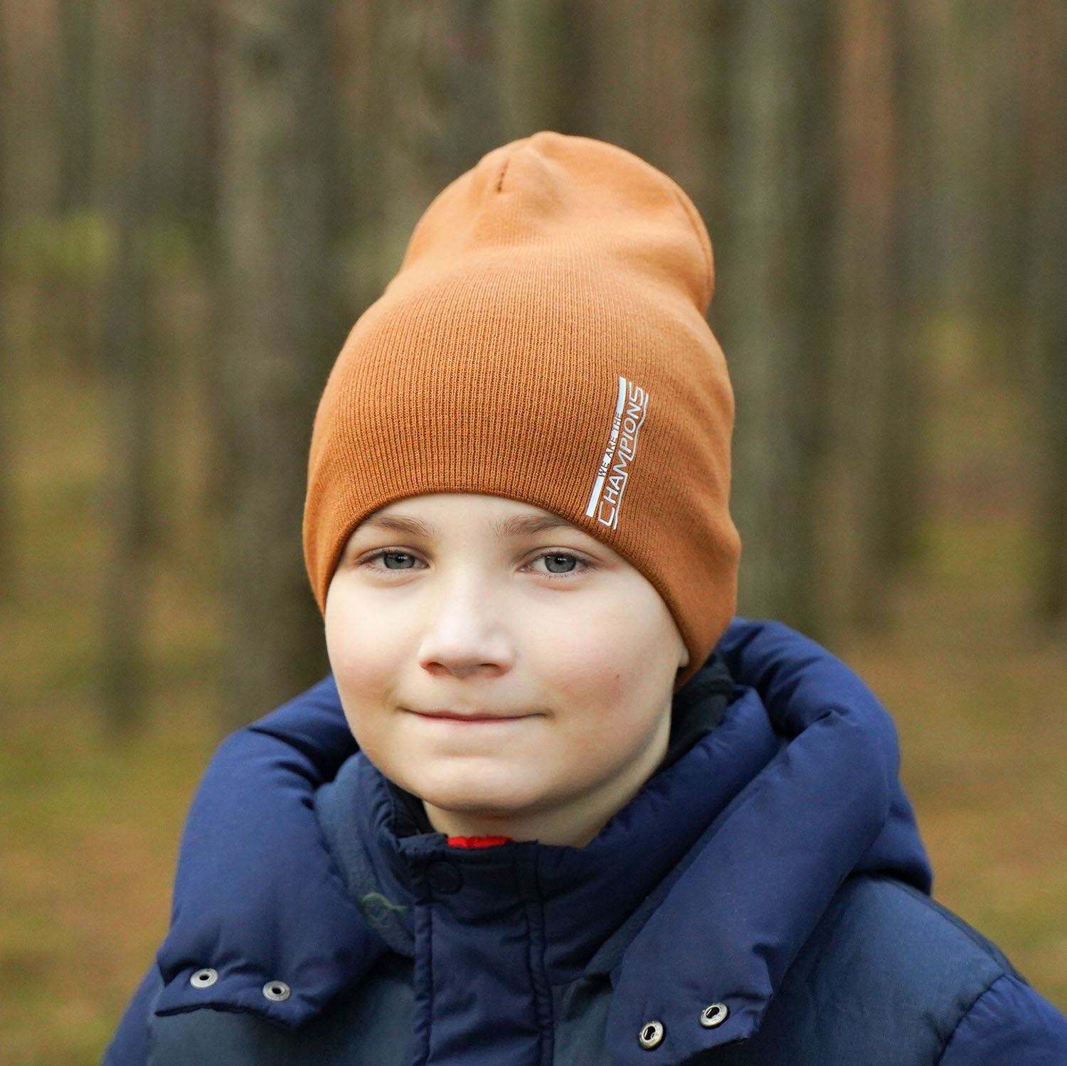 Jongens wintermuts, blauw, Clint