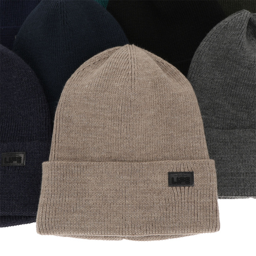 Bonnet d'hiver homme, bleu marine, Flavio