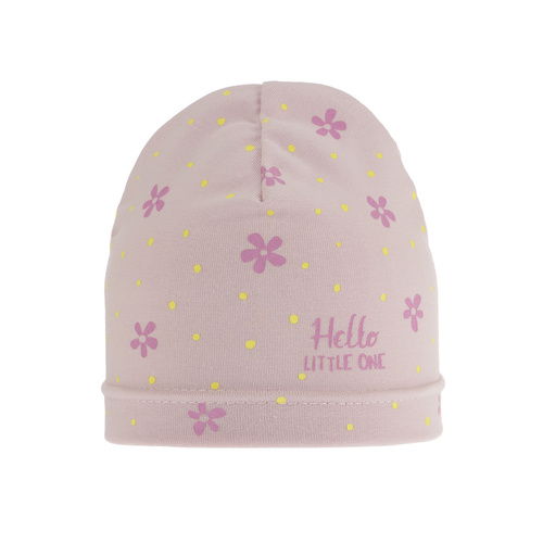 Bonnet automne/printemps fille, rose, Nila