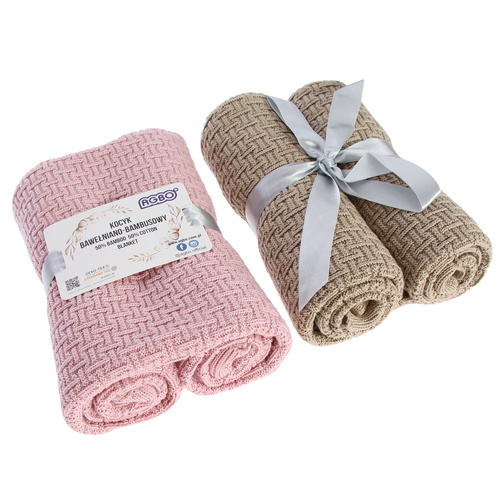 Bamboe-katoenen deken voor baby, Honey, Delicaat, Pony