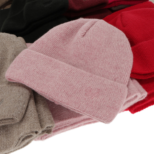 Dames winter set (muts en sjaal), bruin, Rava