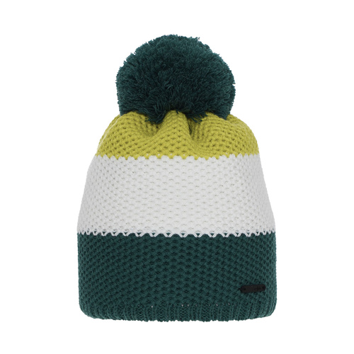 Meisjes wintermuts, groen, met garen pompon, Naruto