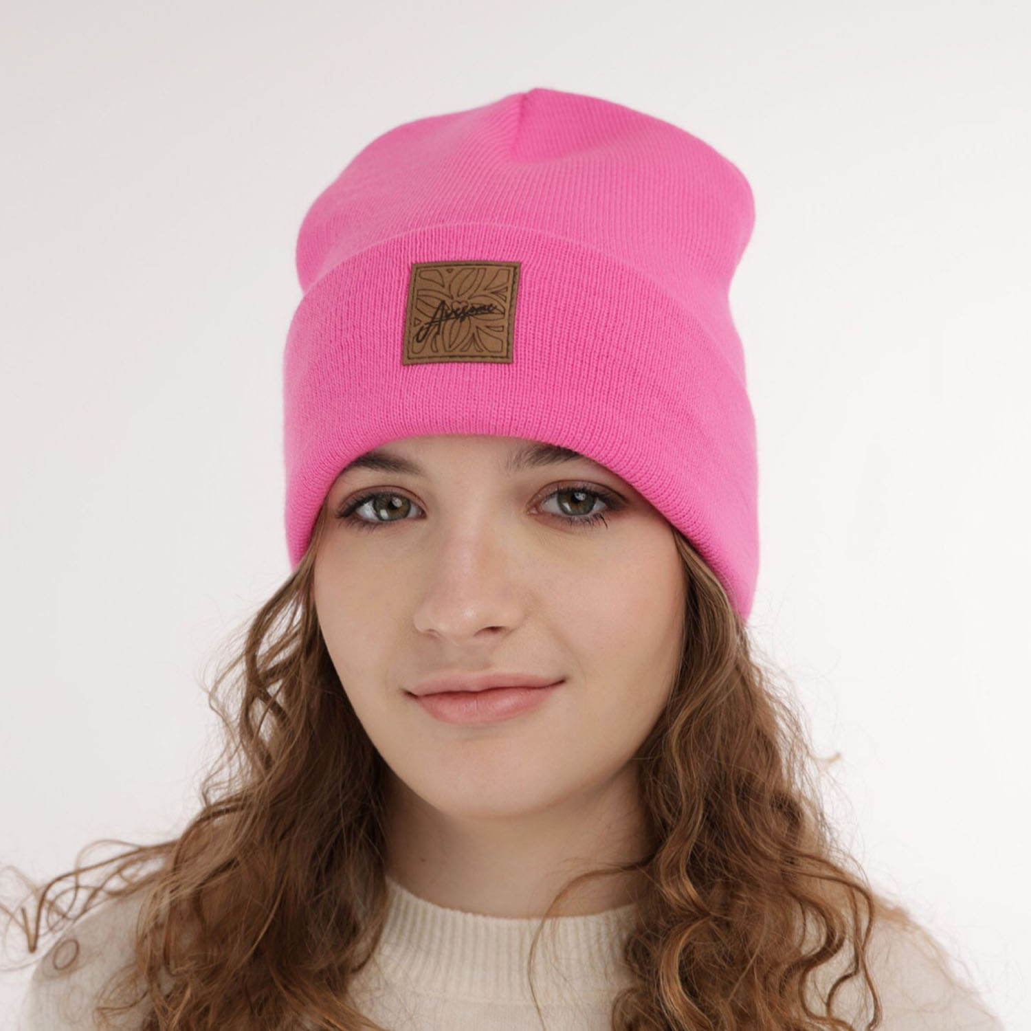 Bonnet d'hiver fille, blanche, Bellona