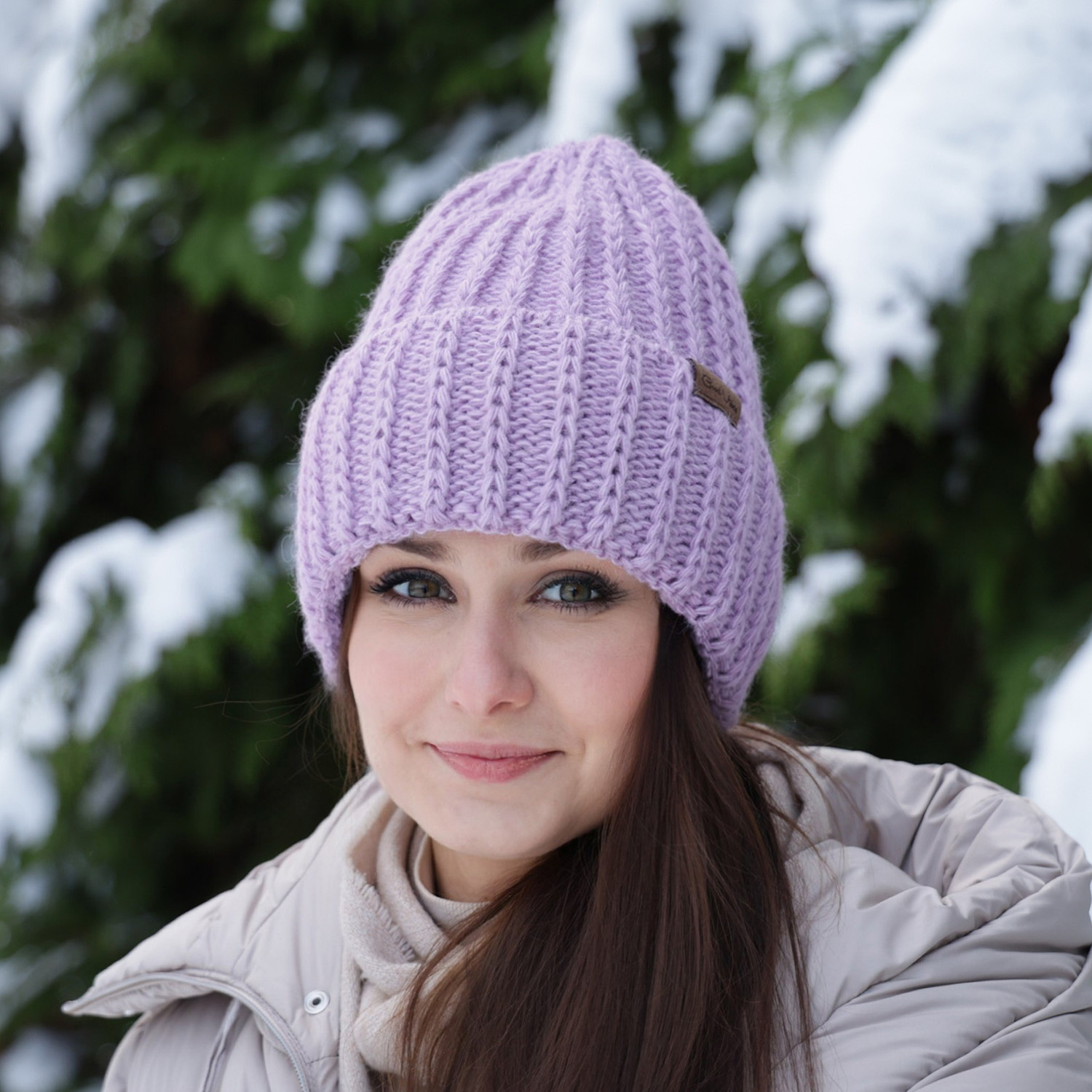 Bonnet d'hiver femme, hiver, rose, élégant, Ceres