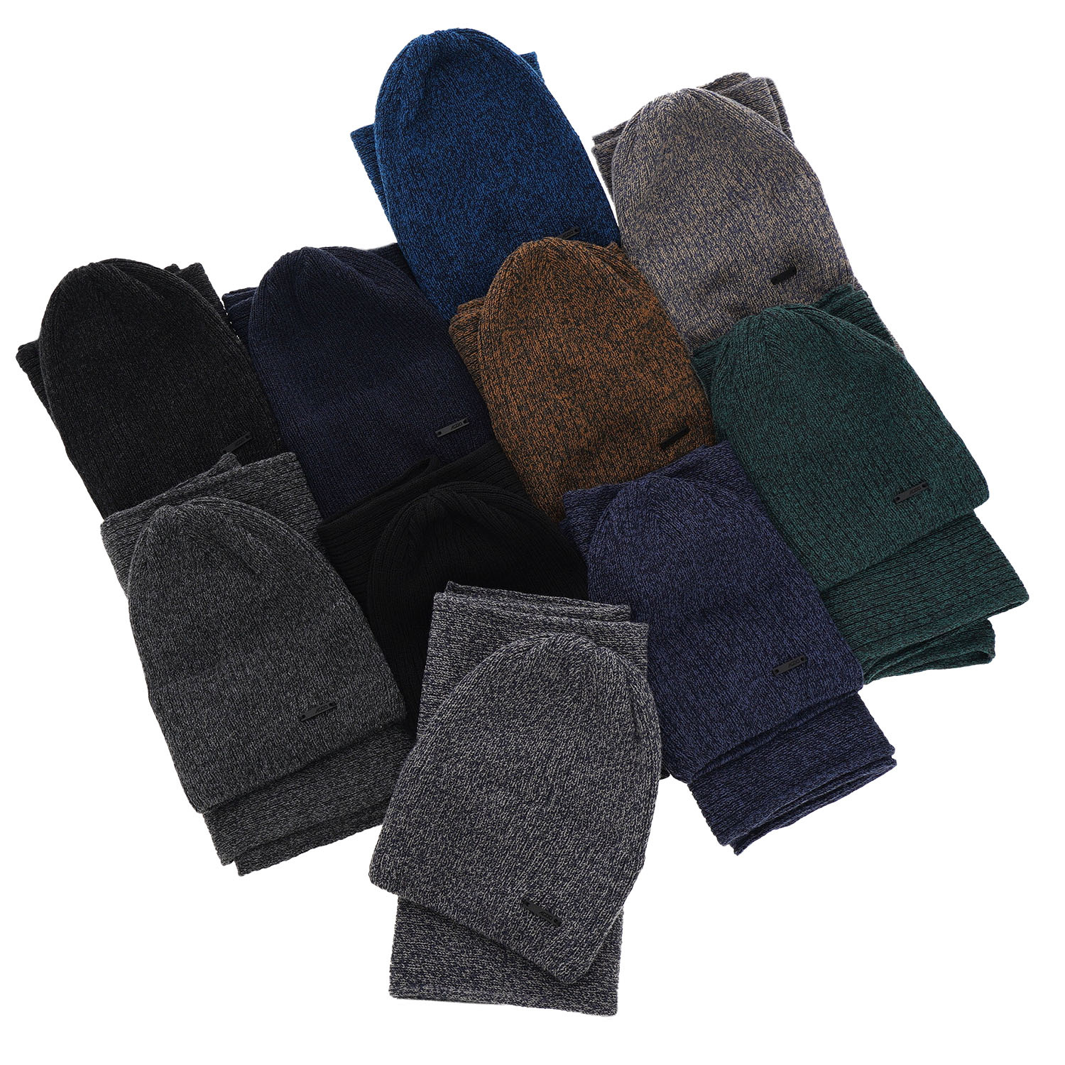 Jongens winter set, marineblauw, Elmer