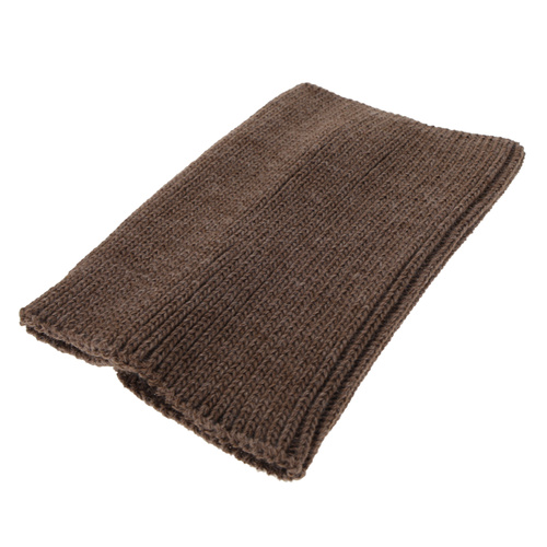 Jongens winter set (muts en buissjaal), beżowy, met twee pompons, Zorven