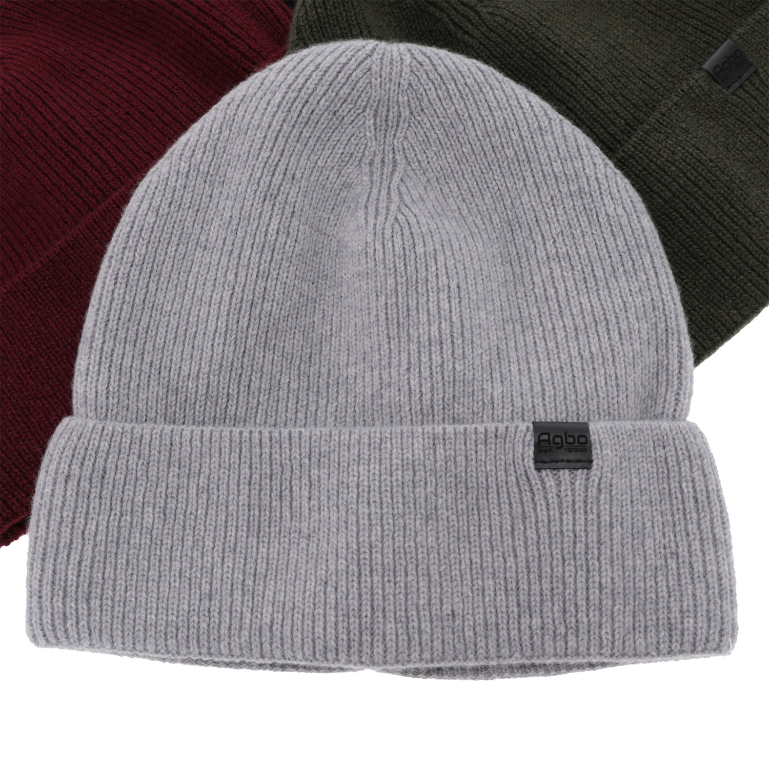 Heren wintermuts, khaki, met merinowol met kasjmier, Arwen