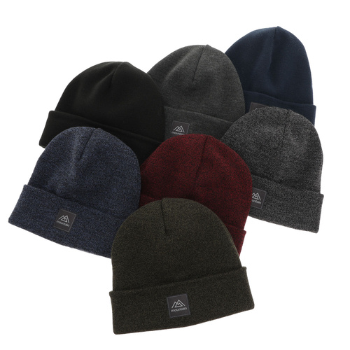 Bonnet d'hiver homme, bordéau, Lobo