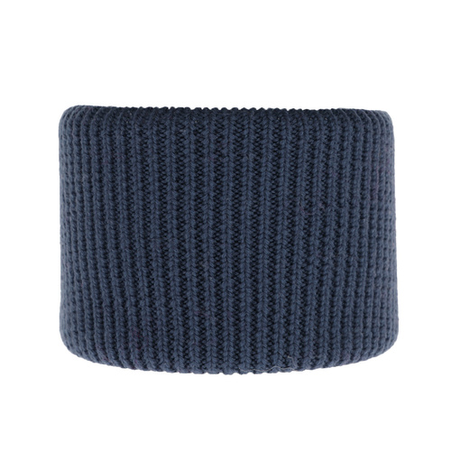 Snood d'hiver enfant, bleu marine, avec laine mérinos, Vanilla