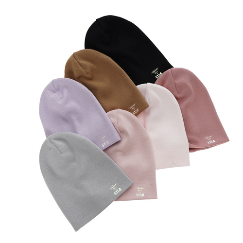 Meisjes wintermuts, paars, dubbelzijdig, Estrela