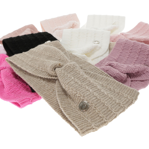 Meisjes herfst/lente hoofdband, crème, Elettra