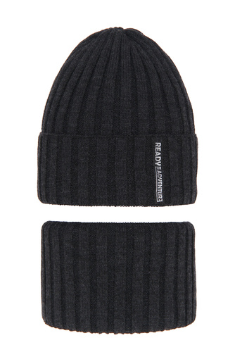 Jongens winter set, donkergrijs, Livido