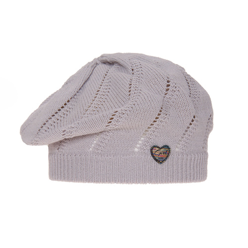 Meisjes herfst/lente baret, grijs, Hilda